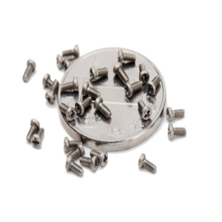 Mini micro tornillo de titanio M1.2 de tamaño pequeño para gafas de reloj