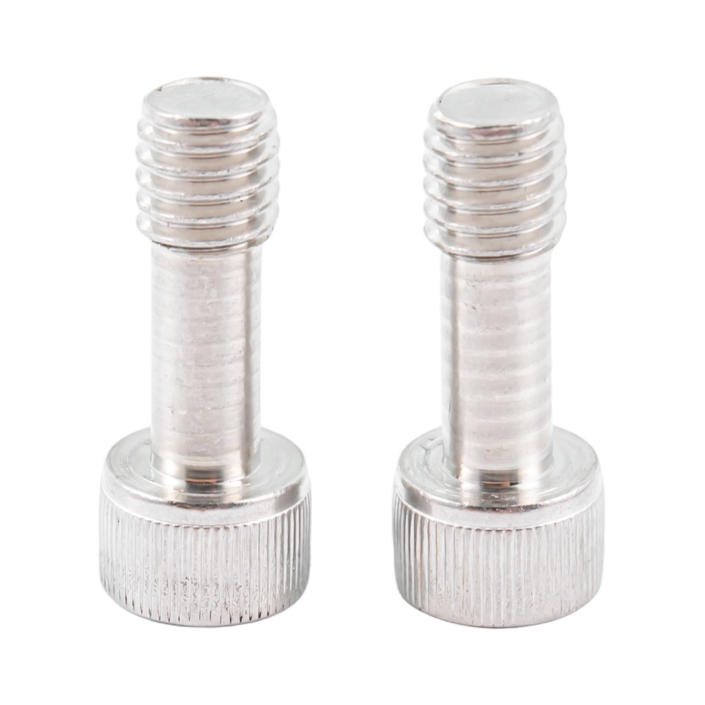 Tornillos roscados de cabeza hexagonal de aluminio personalizados Tornillos roscados de cabeza hexagonal de aluminio personalizados