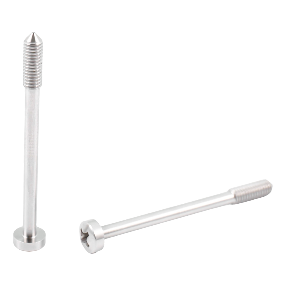 Tornillos para panel cautivo de rosca larga con cabezal de copa baja personalizados