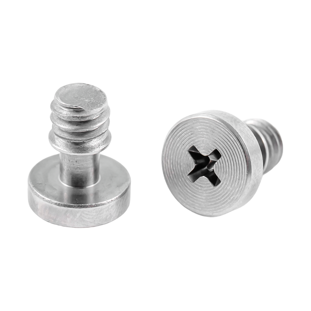 Tornillos cautivos de rosca para máquina de acero inoxidable con cabezal de copa baja personalizados