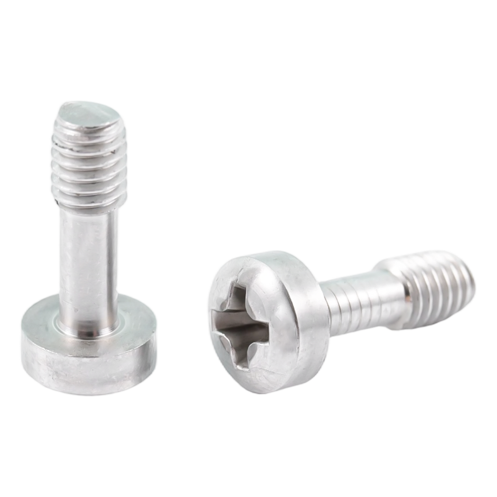 Tornillos cautivos con rosca de acero inoxidable y cabeza de sartén personalizados