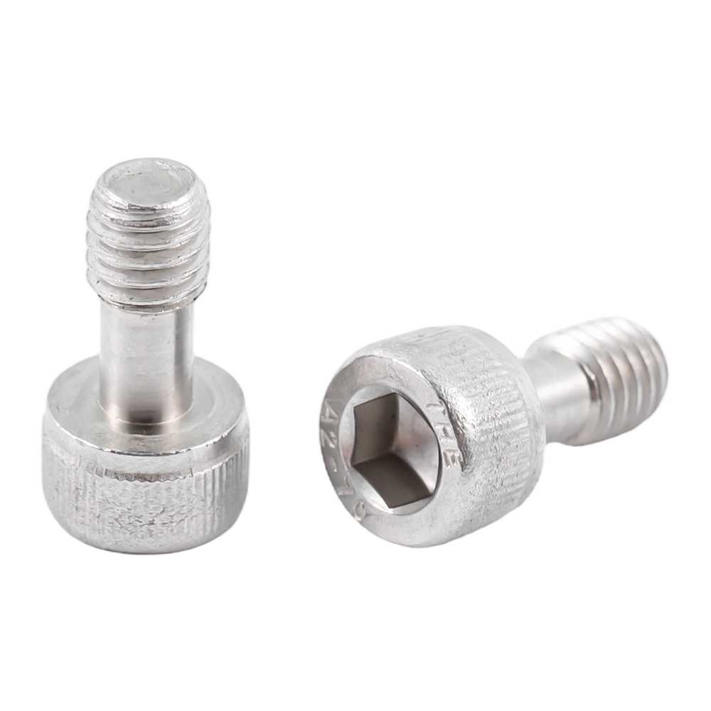 Tornillos cautivos con rosca de cabeza hexagonal de acero inoxidable personalizados