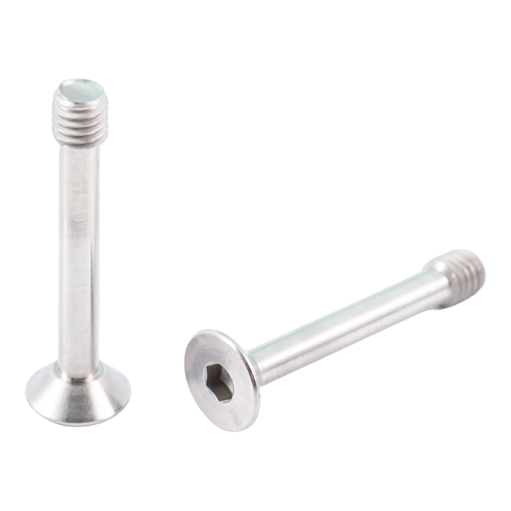 Tornillos para paneles cautivos de rosca larga con cabeza avellanada de gran venta