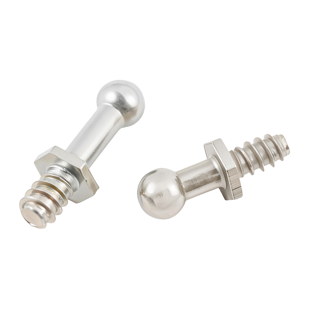 Tornillos de acero inoxidable con rosca para máquina de cabezal esférico cusotmizado Tornillos de acero inoxidable con rosca para máquina de cabezal esférico cusotmizado