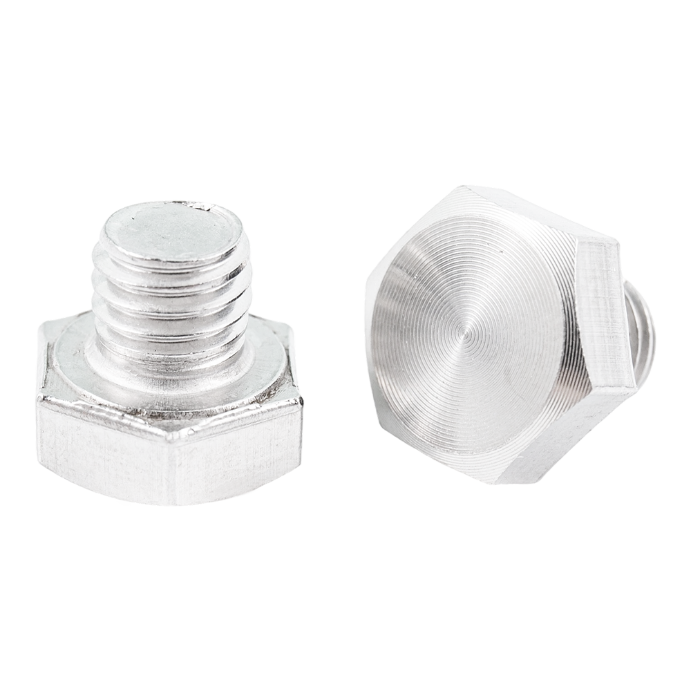 Tornillos con patrón de CD de rosca completa de acero inoxidable con cabeza hexagonal personalizados