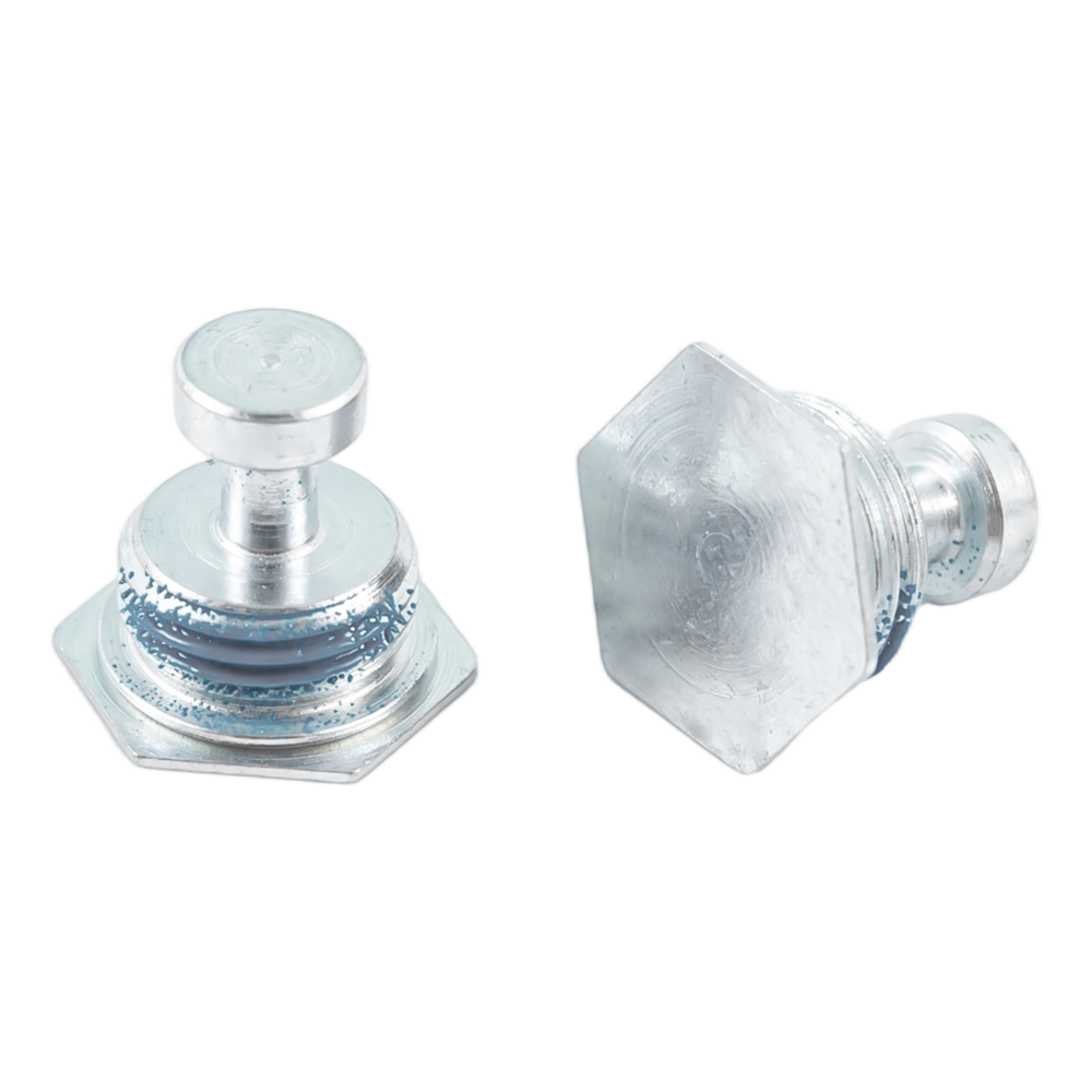 Tornillos de parche de nailon de acero inoxidable con cabeza especial personalizados