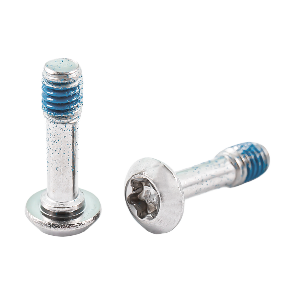 Tornillos de parche de nailon con cabeza de botón de acero inoxidable personalizados