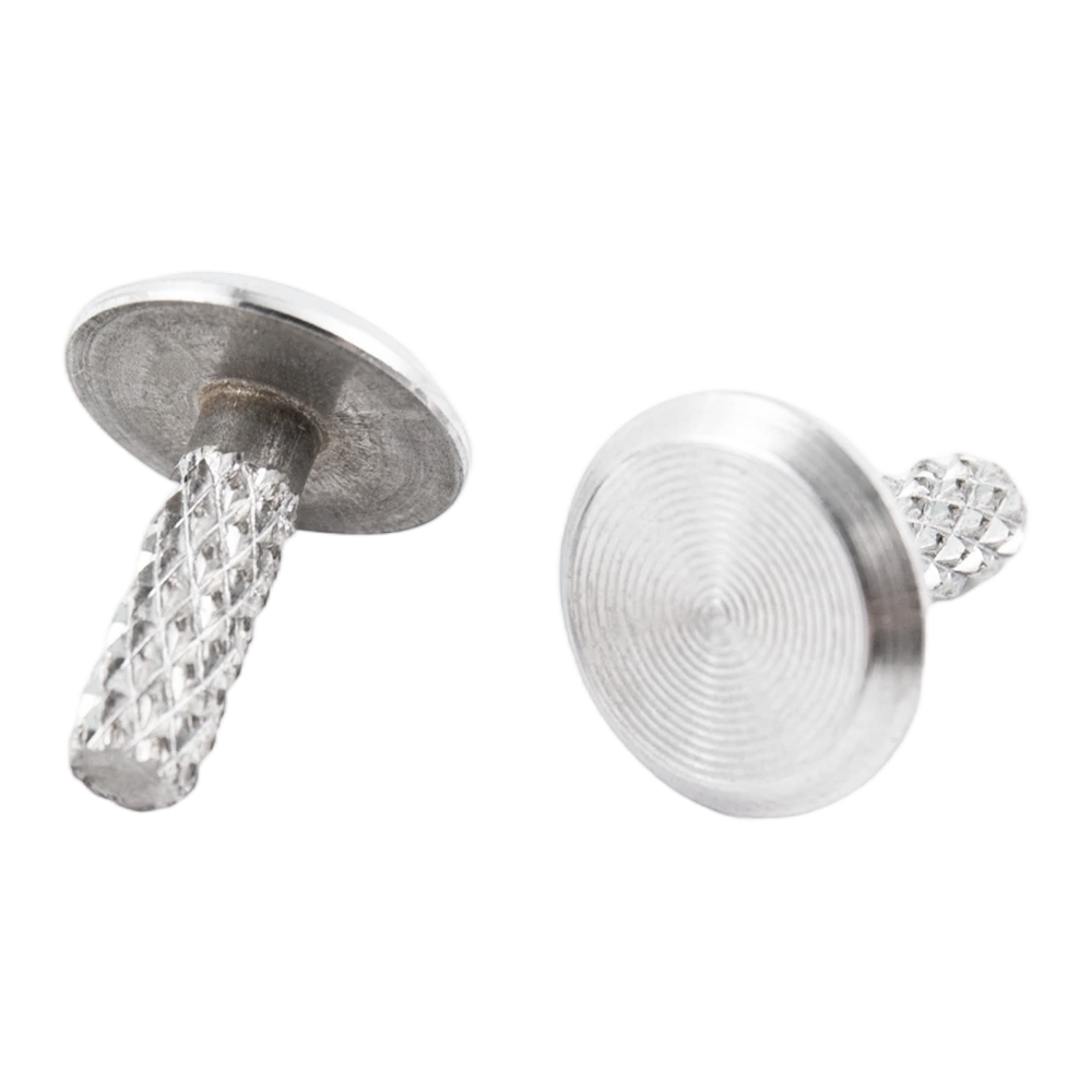 Tornillos con patrón de CD con rosca especial y cabeza plana de acero inoxidable personalizados