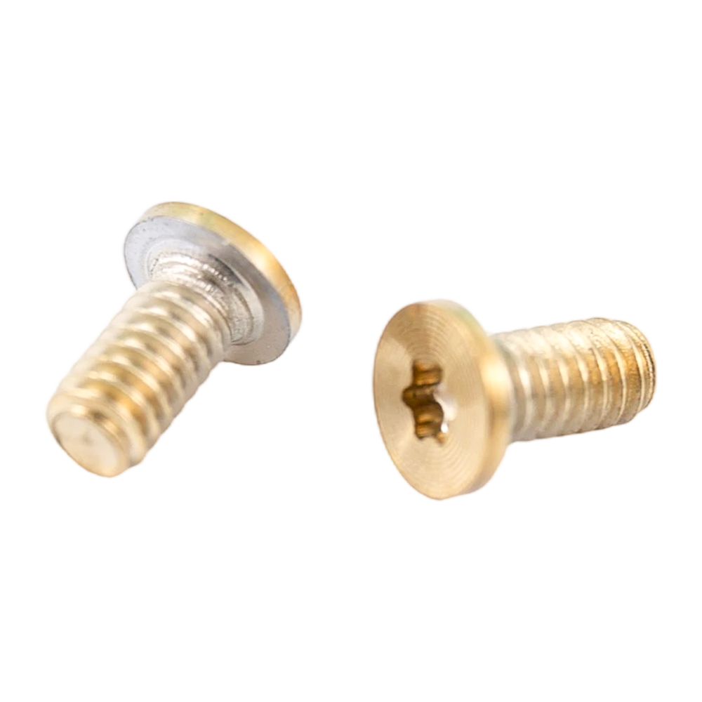 Tornillos con patrón de CD y rosca para máquina de acero inoxidable con cabezal Torx PVD dorado Tornillos con patrón de CD y rosca para máquina de acero inoxidable con cabezal Torx PVD dorado