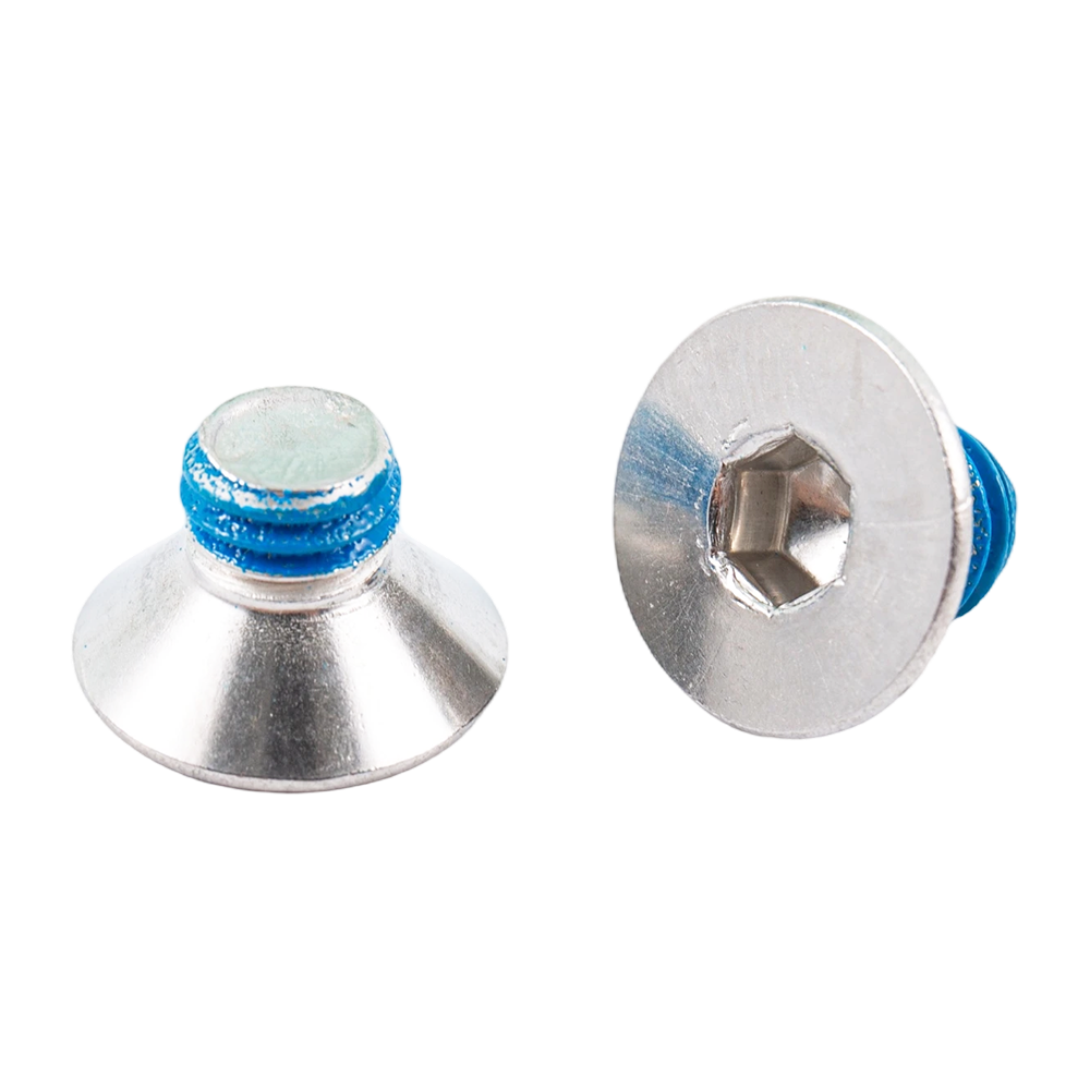 Tornillos de parche de nailon de acero inoxidable con cabeza avellanada de gran venta