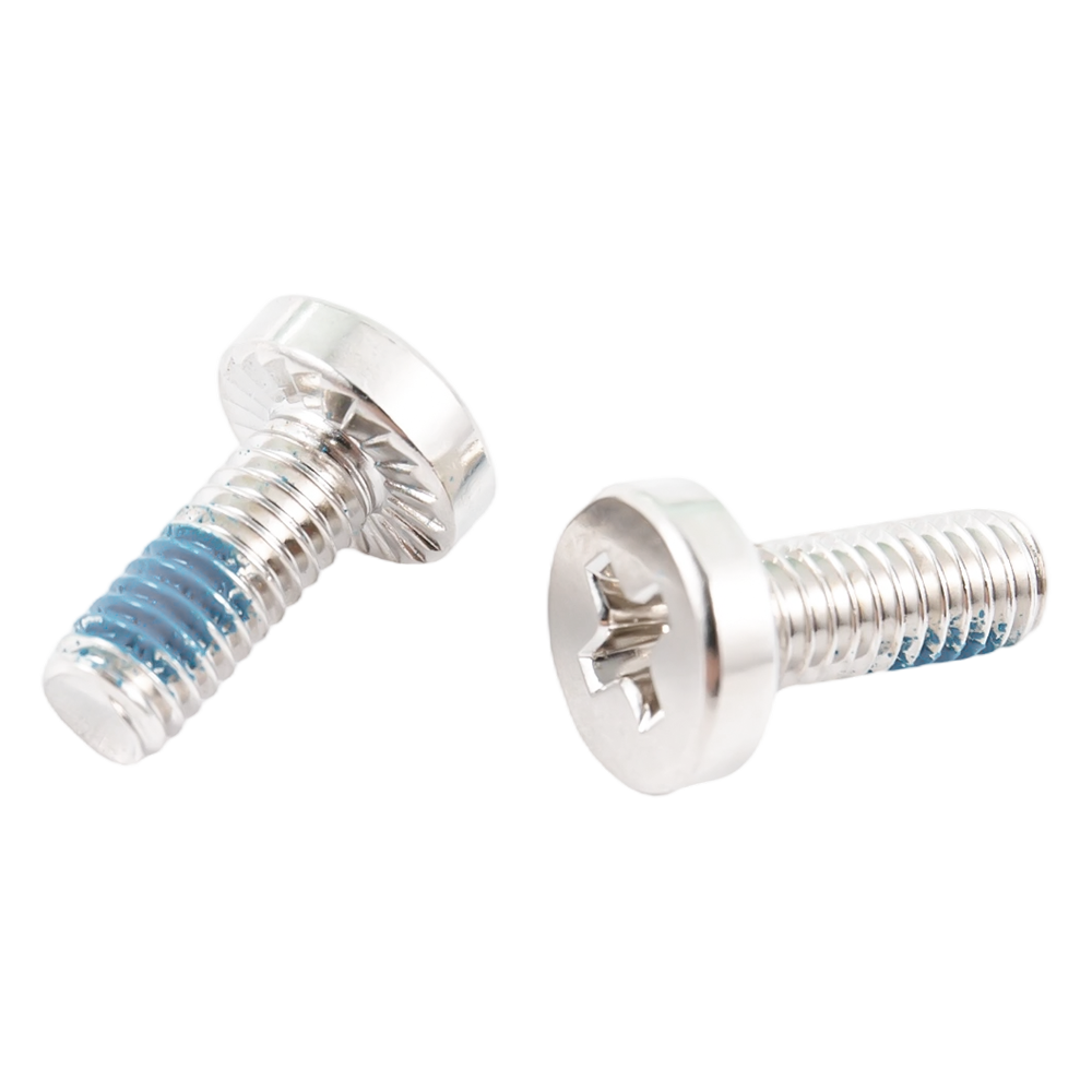 Tornillos de rosca completa de cabeza plana de acero inoxidable con parche de nailon Tornillos de rosca completa de cabeza plana de acero inoxidable con parche de nailon