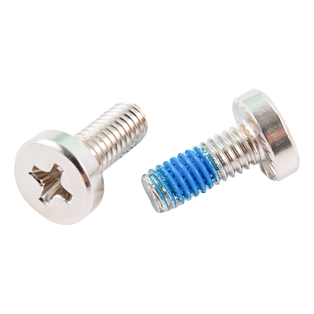 Tornillos de rosca completa de cabeza plana de acero inoxidable con parche de nailon Tornillos de rosca completa de cabeza plana de acero inoxidable con parche de nailon