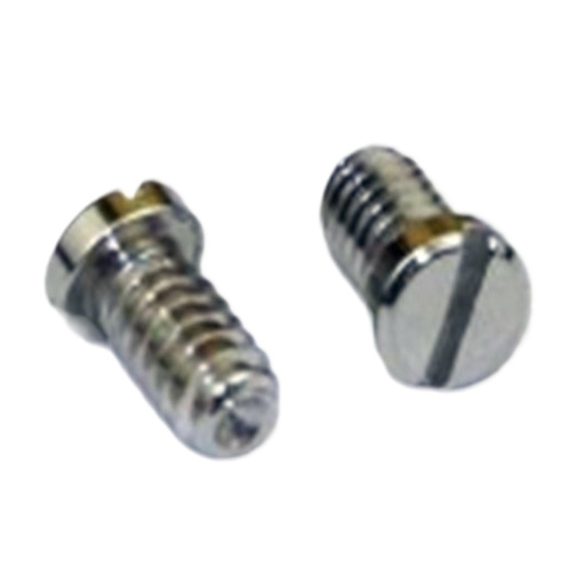 Acero inoxidable M0.6 M0.7 M1.0 pequeño microtornillo para reloj inteligente
