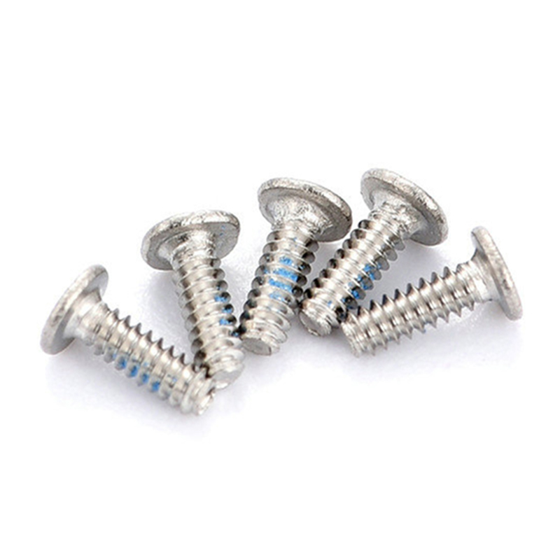 Cruz de cabeza avellanada de acero inoxidable M0.8 M1.0 M1.2 M1.4 M1.7 tornillo pequeño