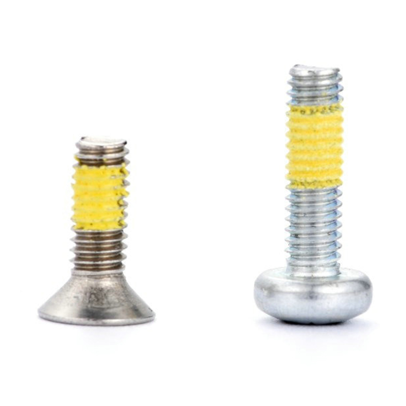 Tornillo de máquina bloqueado con rosca Torx (hexadecimal) de cabeza Pan(avellanada) Tornillo de máquina bloqueado con rosca Torx (hexadecimal) de cabeza Pan(avellanada)