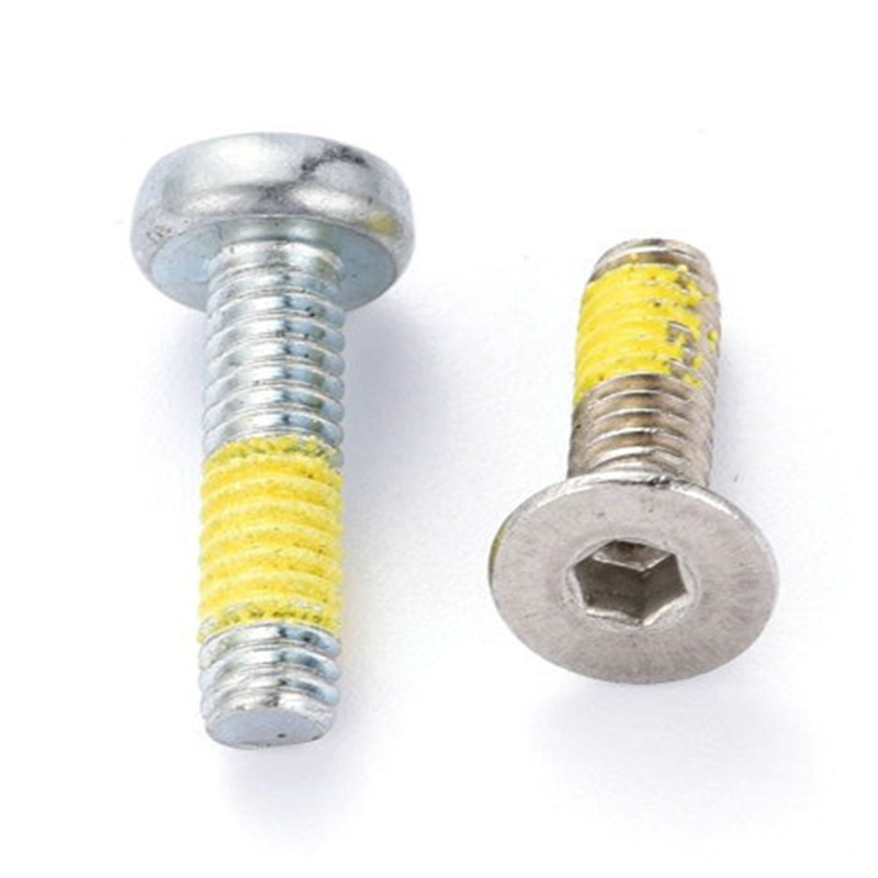 Tornillo de máquina bloqueado con rosca Torx (hexadecimal) de cabeza Pan(avellanada) Tornillo de máquina bloqueado con rosca Torx (hexadecimal) de cabeza Pan(avellanada)