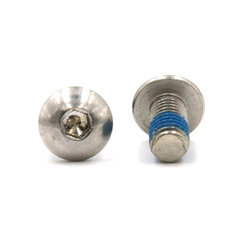 Zócalo hexagonal de cabeza de botón de acero inoxidable, pequeño tornillo de microbloqueo Zócalo hexagonal de cabeza de botón de acero inoxidable, pequeño tornillo de microbloqueo