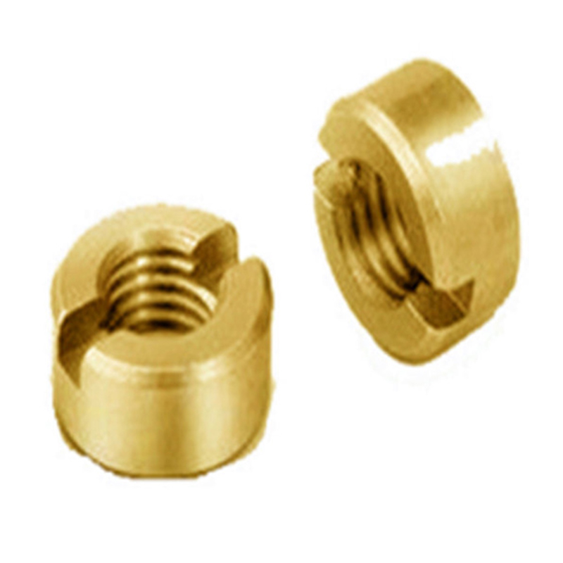 Tuerca esférica redonda ranurada para embalaje personalizado