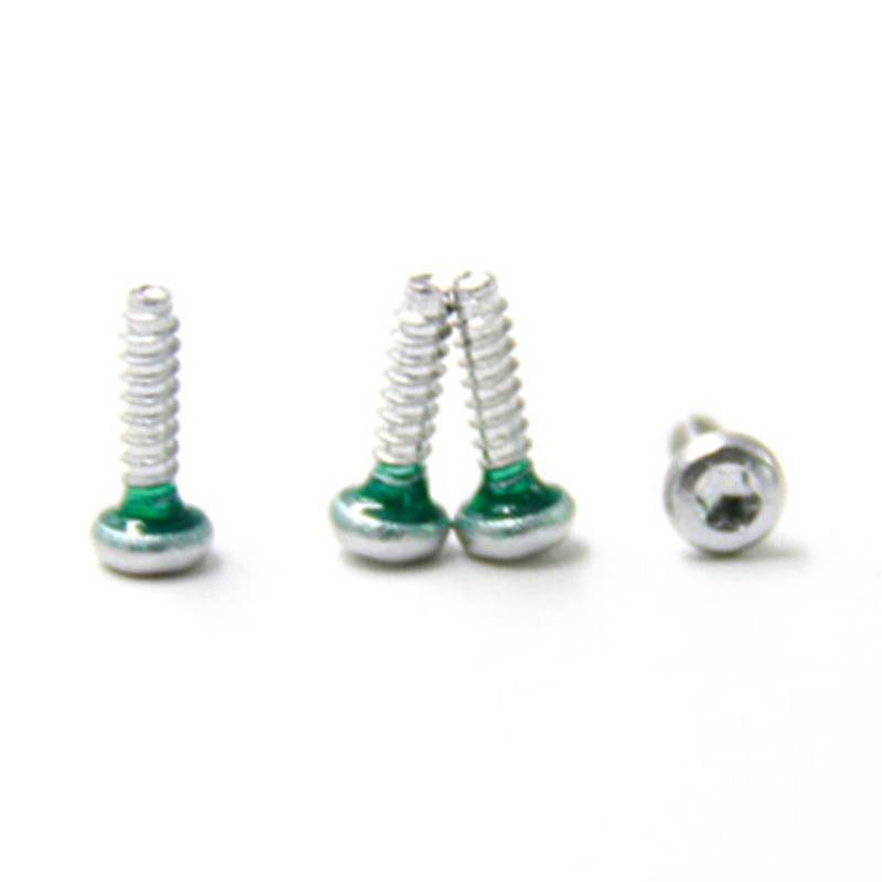 tornillo recubierto sellado personalizado con cabeza de sartén de acero inoxidable m3 