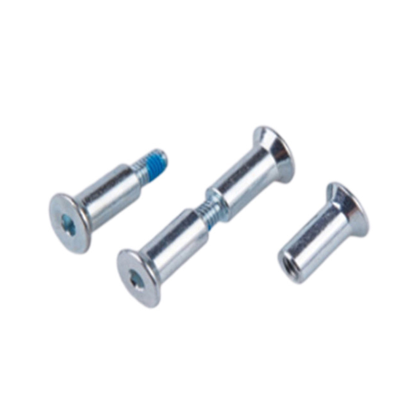 Tornillo de triple ajuste con bloqueo de cabeza hueca hexagonal 304 de acero inoxidable
