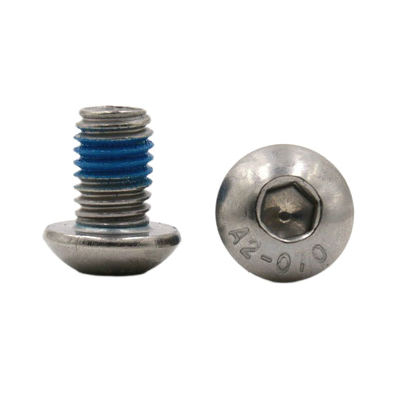 A2-70 cabeza de botón, casquillo hexagonal, pequeño mini tornillo de microbloqueo