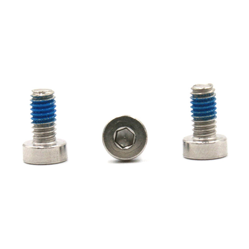 Mini perno de microbloqueo con cabeza de copa baja y casquillo hexagonal de acero inoxidable personalizado