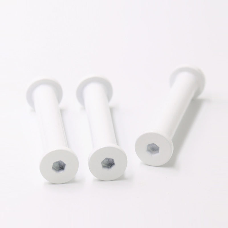 Tornillo Chicago blanco con rosca para máquina de casquillo hexagonal de cabeza plana m4 de nuevo diseño 