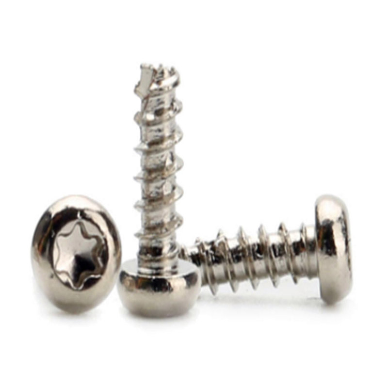 Tornillos pequeños para cabeza de sartén Torx PT Thread Tornillo autorroscante de plástico